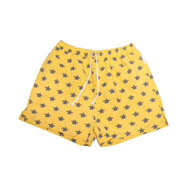Pure Earth Collection Men's Yellow Swimming Trunks